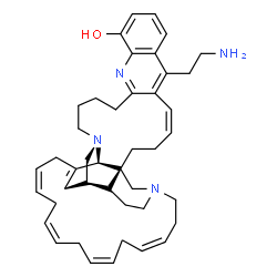 ChemSpider 2D Image | njaoamine F | C43H56N4O