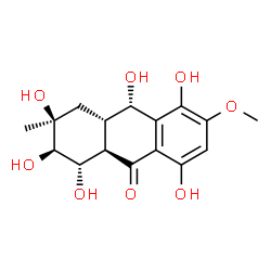 ChemSpider 2D Image | halorosellinia A | C16H20O8