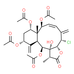 ChemSpider 2D Image | robustolide L | C28H35ClO11