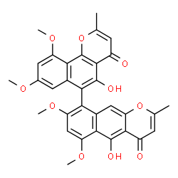 ChemSpider 2D Image | rubasperone C | C32H26O10