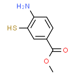 ChemSpider 2D Image | Methyl 4-amino-3-mercaptobenzoate | C8H9NO2S