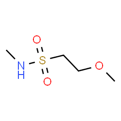 ChemSpider 2D Image | 2-Methoxy-N-methylethanesulfonamide | C4H11NO3S