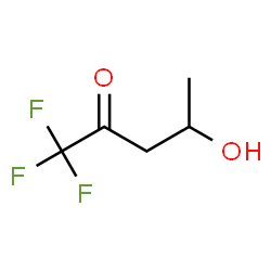 ChemSpider 2D Image | 1,1,1-Trifluoro-4-hydroxy-2-pentanone | C5H7F3O2