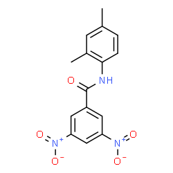 ChemSpider 2D Image | N-(2,4-Dimethylphenyl)-3,5-dinitrobenzamide | C15H13N3O5