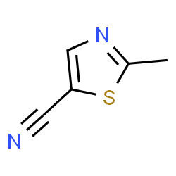ChemSpider 2D Image | 2-Methylthiazole-5-carbonitrile | C5H4N2S