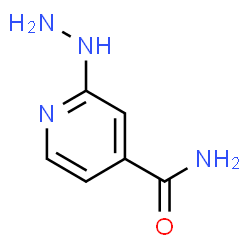 ChemSpider 2D Image | 2-Hydrazinoisonicotinamide | C6H8N4O