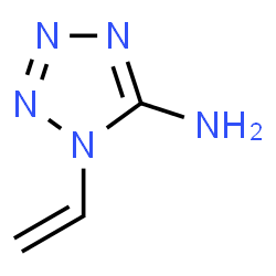 ChemSpider 2D Image | 1-Vinyl-1H-tetrazol-5-amine | C3H5N5