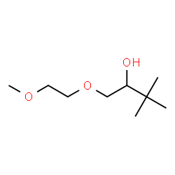 ChemSpider 2D Image | 1-(2-Methoxyethoxy)-3,3-dimethyl-2-butanol | C9H20O3