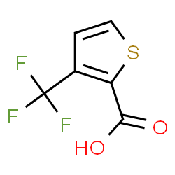 ChemSpider 2D Image | 3-(Trifluoromethyl)-2-thiophenecarboxylic acid | C6H3F3O2S