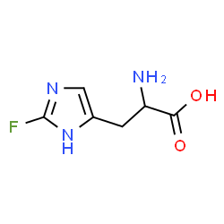 ChemSpider 2D Image | 2-Fluorohistidine | C6H8FN3O2