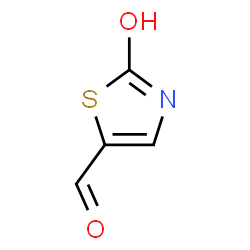 ChemSpider 2D Image | 2-Hydroxy-1,3-thiazole-5-carbaldehyde | C4H3NO2S