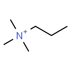 ChemSpider 2D Image | trimethylpropylammonium | C6H16N