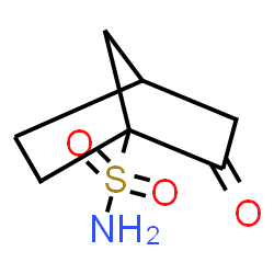 ChemSpider 2D Image | 2-Oxobicyclo[2.2.1]heptane-1-sulfonamide | C7H11NO3S