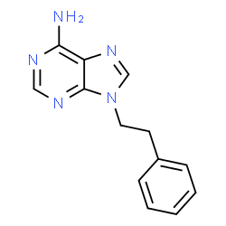 ChemSpider 2D Image | 9-phenethyl-9H-purin-6-amine | C13H13N5