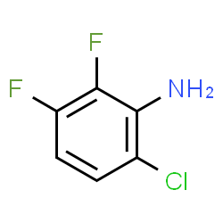 ChemSpider 2D Image | 6-Chloro-2,3-difluoroaniline | C6H4ClF2N