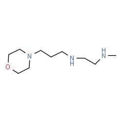 ChemSpider 2D Image | N-Methyl-N'-[3-(4-morpholinyl)propyl]-1,2-ethanediamine | C10H23N3O