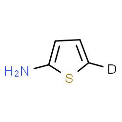 ChemSpider 2D Image | 2-(5-~2~H)Thiophenamine | C4H4DNS