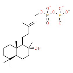 ChemSpider 2D Image | copal-8-ol diphosphate(3-) | C20H35O8P2