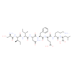 ChemSpider 2D Image | D-Seryl-L-alloisoleucyl-D-alloisoleucyl-L-asparaginyl-L-phenylalanyl-D-alpha-glutamyl-D-lysyl-L-leucine | C45H74N10O13
