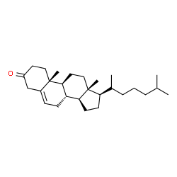 ChemSpider 2D Image | Cholest-5-en-3-one | C27H44O