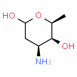 ChemSpider 2D Image | L-Daunopyranosamine | C6H13NO3