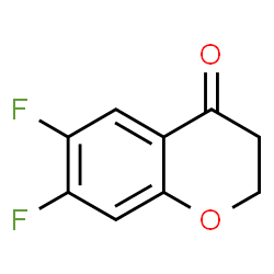 ChemSpider 2D Image | 6,7-difluorochroman-4-one | C9H6F2O2