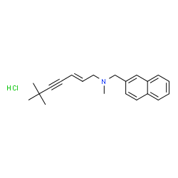 ChemSpider 2D Image | (E)-isoterbinafine hydrochloride | C21H26ClN