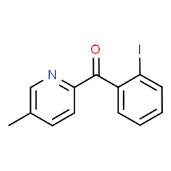 ChemSpider 2D Image | 2-(2-Iodobenzoyl)-5-methylpyridine | C13H10INO