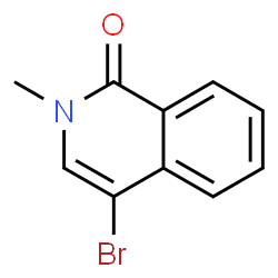 ChemSpider 2D Image | 4-Bromo-2-methyl-1(2H)-isoquinolinone | C10H8BrNO