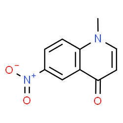 ChemSpider 2D Image | 1-Methyl-6-nitro-4(1H)-quinolinone | C10H8N2O3