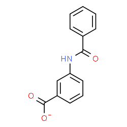ChemSpider 2D Image | 3-(Benzoylamino)benzoate | C14H10NO3