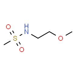 ChemSpider 2D Image | N-(2-Methoxyethyl)methanesulfonamide | C4H11NO3S