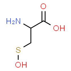 ChemSpider 2D Image | 3-Sulfenoalanine | C3H7NO3S