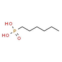 ChemSpider 2D Image | Hexylphosphonic acid | C6H15O3P