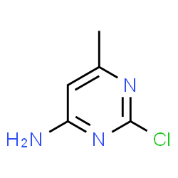 ChemSpider 2D Image | 2-Chloro-6-methyl-4-pyrimidinamine | C5H6ClN3