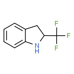 ChemSpider 2D Image | 2-(Trifluoromethyl)indoline | C9H8F3N