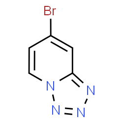 ChemSpider 2D Image | 7-Bromotetrazolo[1,5-a]pyridine | C5H3BrN4