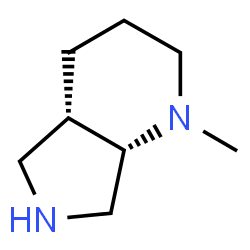 ChemSpider 2D Image | (4aS,7aS)-1-Methyloctahydro-1H-pyrrolo[3,4-b]pyridine | C8H16N2