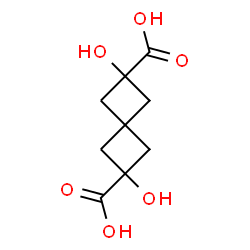 ChemSpider 2D Image | 2,6-Dihydroxyspiro[3.3]heptane-2,6-dicarboxylic acid | C9H12O6