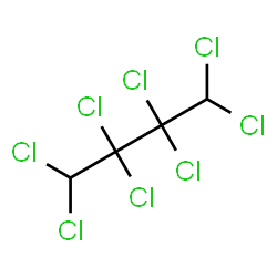 ChemSpider 2D Image | 1,1,2,2,3,3,4,4-Octachlorobutane | C4H2Cl8