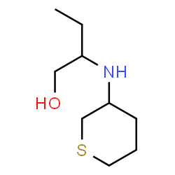 ChemSpider 2D Image | 2-(Tetrahydro-2H-thiopyran-3-ylamino)-1-butanol | C9H19NOS