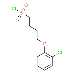 ChemSpider 2D Image | 4-(2-Chlorophenoxy)-1-butanesulfonyl chloride | C10H12Cl2O3S