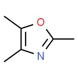 ChemSpider 2D Image | 2,4,5-Trimethyloxazole | C6H9NO