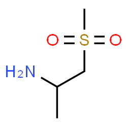 ChemSpider 2D Image | 1-(Methylsulfonyl)-2-propanamine | C4H11NO2S