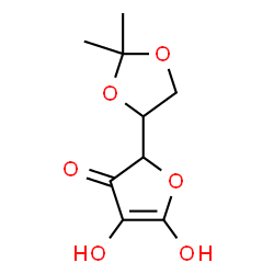 ChemSpider 2D Image | 5,6-O-Isopropylidenehex-1-enofuranos-3-ulose | C9H12O6