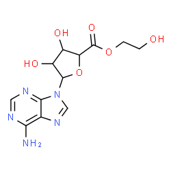 ChemSpider 2D Image | 9-[5-(2-Hydroxyethyl)pentofuranosyluronosyl]-9H-purin-6-amine | C12H15N5O6