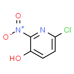 ChemSpider 2D Image | 6-Chloro-2-nitro-3-pyridinol | C5H3ClN2O3