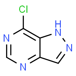 ChemSpider 2D Image | 7-Chloro-1H-pyrazolo[4,3-d]pyrimidine | C5H3ClN4