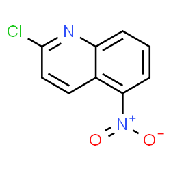 ChemSpider 2D Image | 2-Chloro-5-nitroquinoline | C9H5ClN2O2