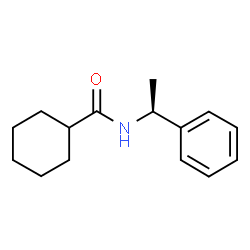 ChemSpider 2D Image | N-(1-Phenylethyl)cyclohexanecarboxamide | C15H21NO